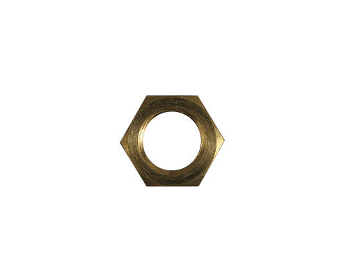 Dacor Nut,Hex,Brass,3/8-24 - 83052