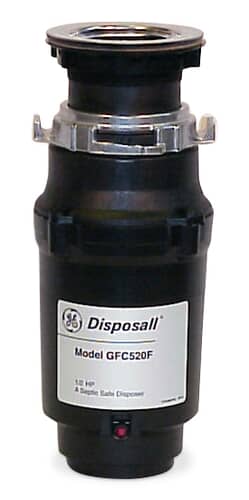 GE 1/2 HP Garbage Disposal GFC520F