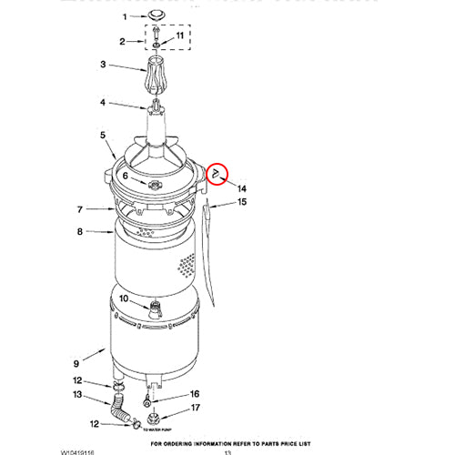 Whirlpool Part# 8577411 Pad (OEM)