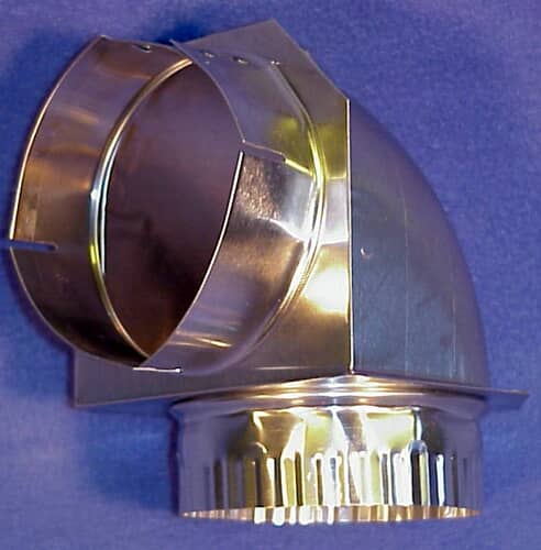 Whirlpool Part# 4396006RW Vent Elbow (OEM)