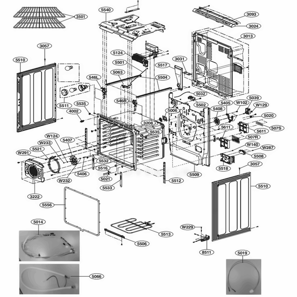 LG Part# AJV73149901 Vent Assembly - Genuine OEM