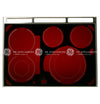 GE Rangetop Glass Assembly (Black) WB62K10123