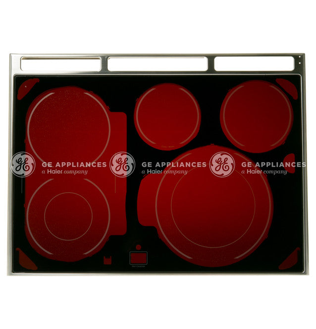 GE Rangetop Glass Assembly (Black) WB62K10123