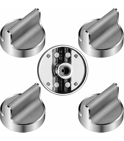 Whirlpool Cooktop Burner Knob Set WCG51US0DB00