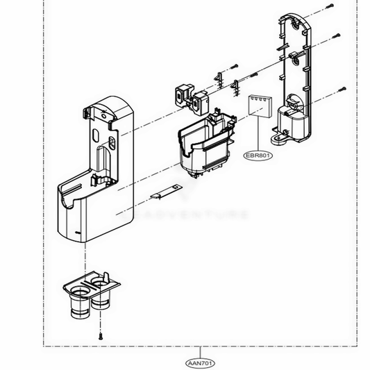 LG Part# AAN30008502 Body Base Assembly - Genuine OEM