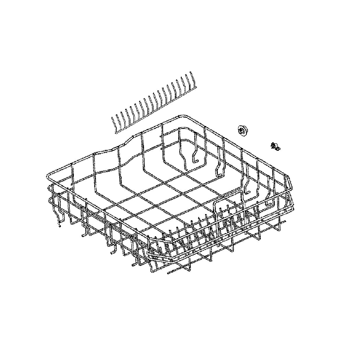 Frigidaire Part# A06629602 Dishrack (Lower) - Genuine OEM