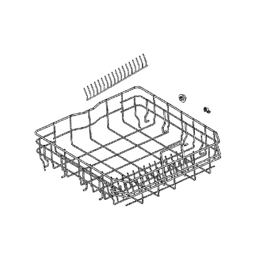 Frigidaire Part# A06629602 Dishrack (Lower) - Genuine OEM