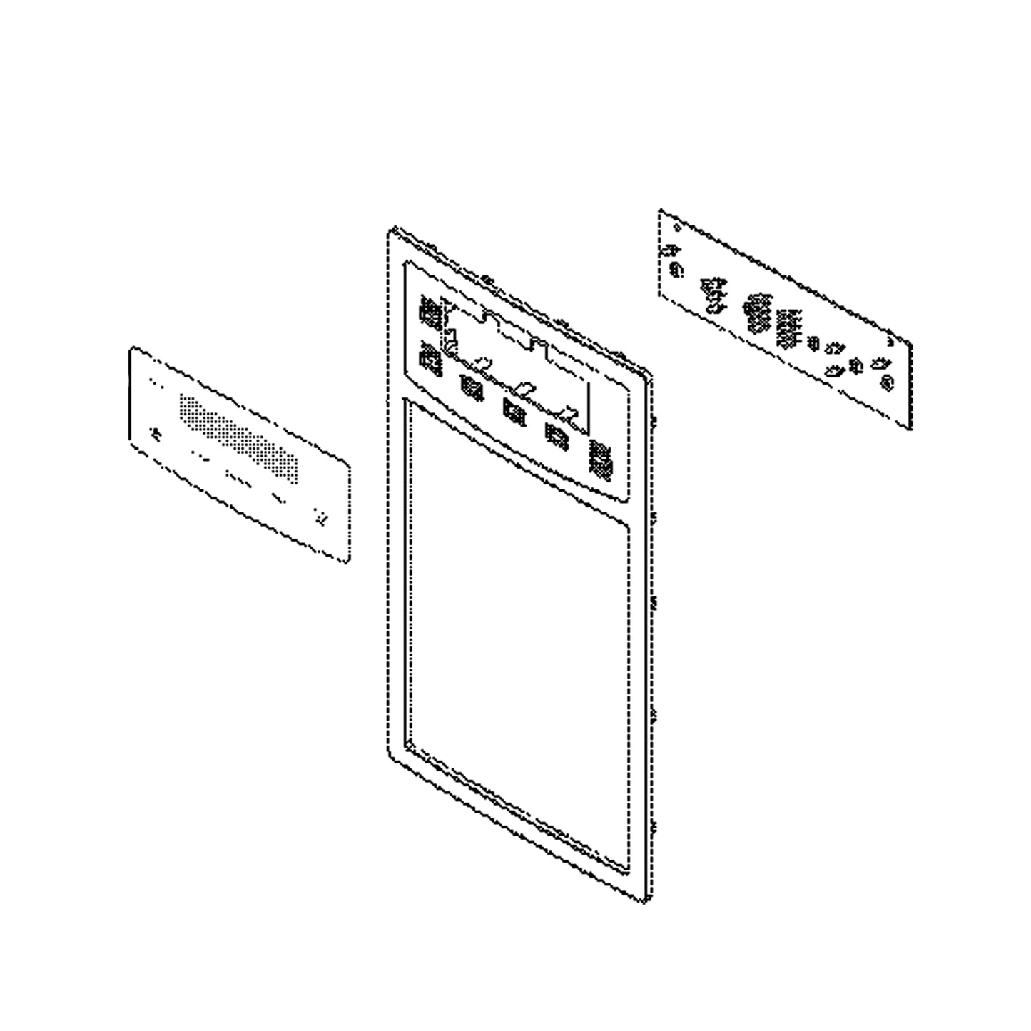 LG Part# ACQ75198206 Display Cover Assembly - Genuine OEM