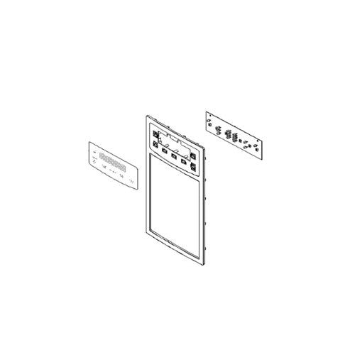 LG Part# ACQ75198225 Control Board and Panel Assembly  - Genuine OEM