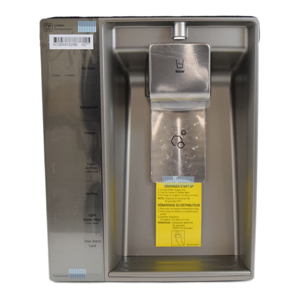 LG Refrigerator Dispenser Cover Assembly LMXC23746S/01