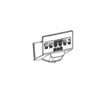LG Part# ACQ91482451 Display Cover Assembly - Genuine OEM