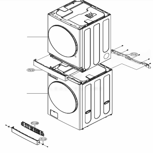 LG Part# MBL31426505 Screw Cap - Genuine OEM