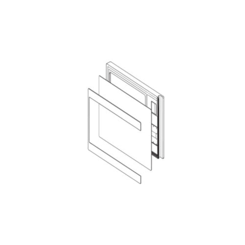 LG Part# ADC75406618 SUB Door Assembly - Genuine OEM