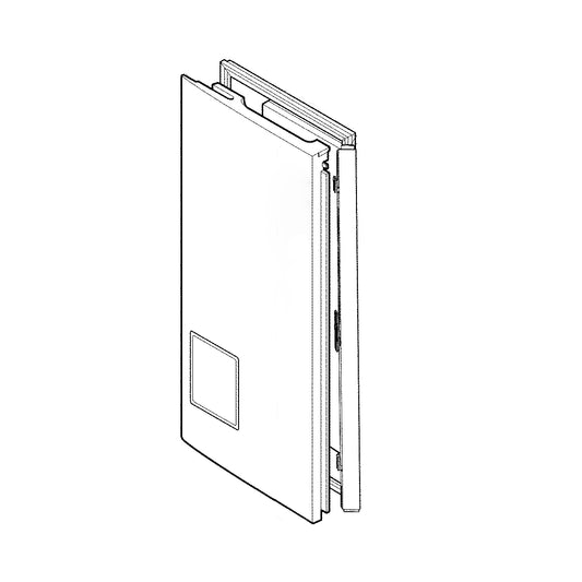 LG Part# ADD73497621 Door Assembly - Genuine OEM