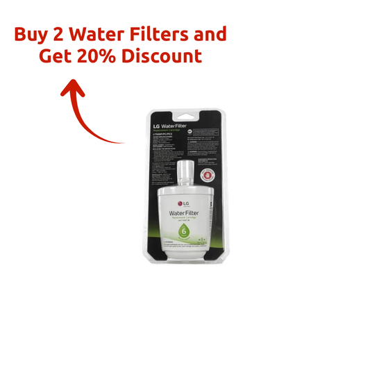 LG Part# ADQ72910908 Water Filter - Genuine OEM