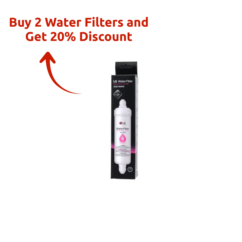 LG Part# ADQ73693901 Water Filter Assembly - Genuine OEM