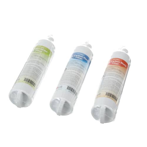 LG Part# ADQ73753313 Water Filter Assembly - Genuine (OEM) 3 Pack