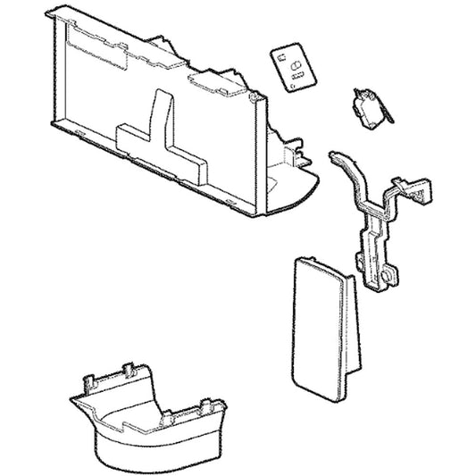 LG Part# ADW73149908 Ice Funnel Assembly - Genuine OEM