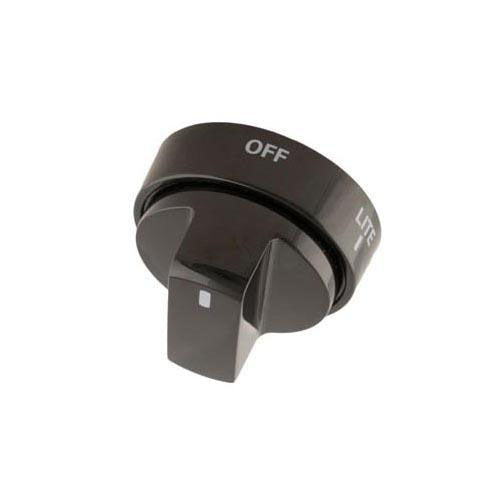 LG Part# AEZ73453512 Burner Knob (Black) - Genuine OEM