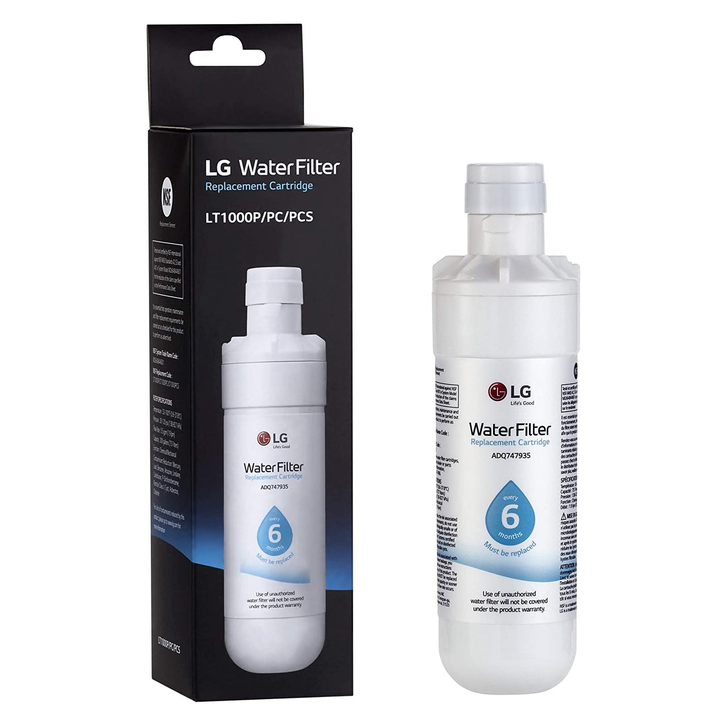 LG Refrigerator Ice and Water Filter LMXC23796S