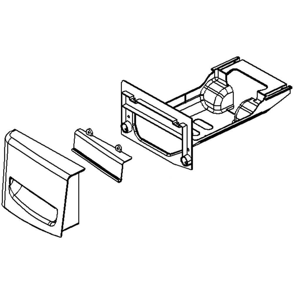 LG Part# AGL34227819 Drawer Assembly - Genuine OEM
