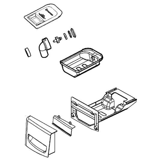 LG Part# AGL34328001 Drawer Panel Assembly - Genuine OEM