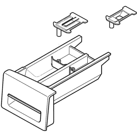 LG Part# AGL73313526 Dispenser Drawer Assembly - Genuine OEM