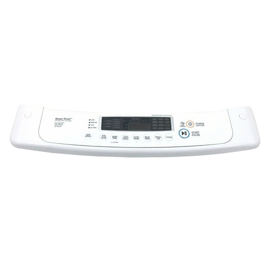 LG Part# AGL73772508 Control Panel Assembly (OEM) Front, White