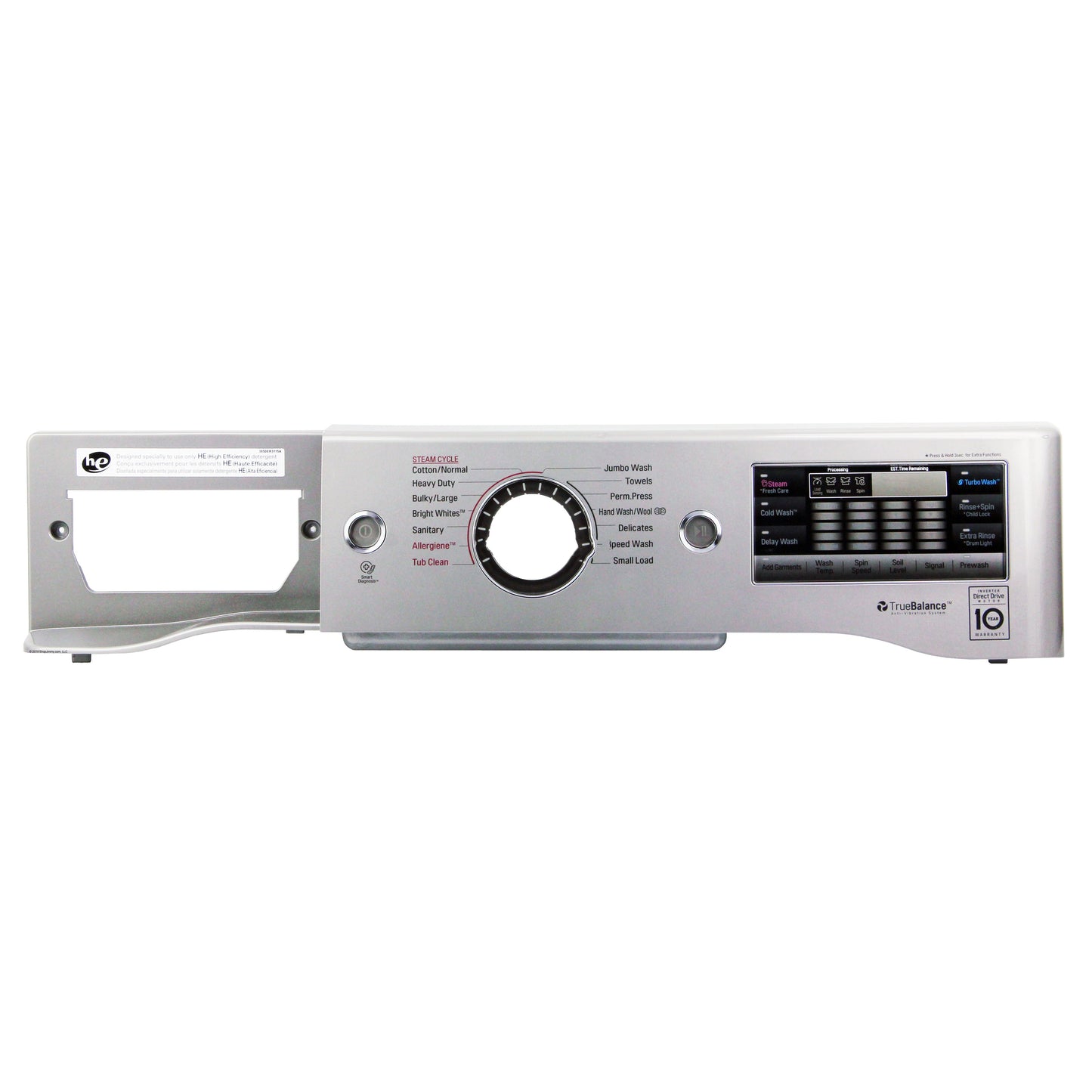 LG Part# AGL73954417 User Interface Control Panel - Genuine OEM