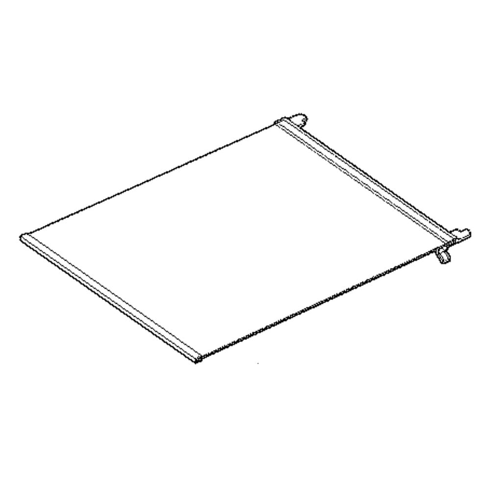 LG Refrigerator Freezer Glass Shelf LSXS26366D/08