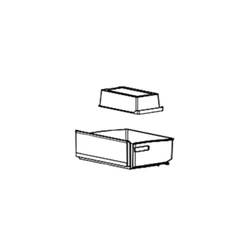 LG Part# AJP75615009 Drawer Tray Assembly - Genuine OEM