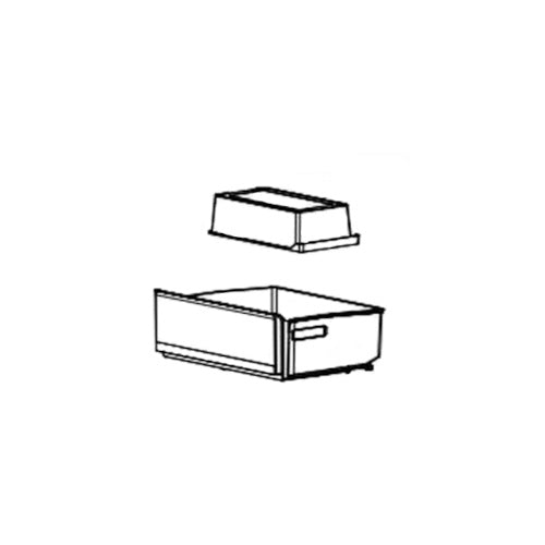LG Part# AJP75615010 Drawer Tray Assembly - Genuine OEM