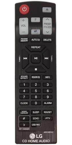 Lg Remote Controller Assembly - AKB74955342