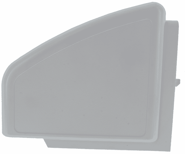Alliance Laundry Systems Part# D504009WP Panel End LH White Pkg (OEM)
