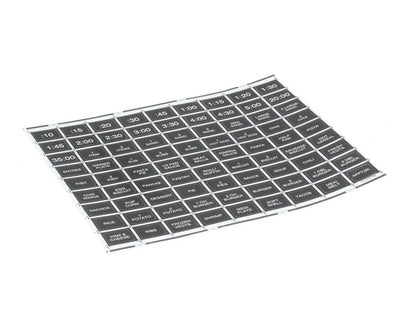 Amana Part# 12155702 Menu Labels - Genuine OEM