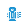 Midea CAFZ85USW Toshiba Indoor Air Purifier with Multi-Stage HEPA Filtration