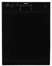 Blomberg 7665789542 Full Console Dishwasher with 5 Wash Levels, 5 Programs, 4 Wash Temps, 3-Way Euro Filter System - Dw 15120 Nbl00