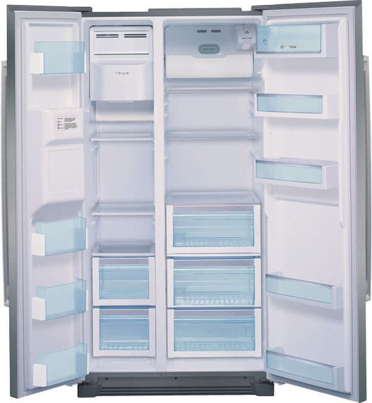 Bosch B20CS50SNS/01 20.2 Cu. Ft. Counter-Depth Side By Side Refrigerator With 3 Large Drawer Storage