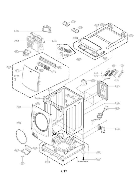 LG Part# 5232ER4001C Vent Assembly - Genuine OEM