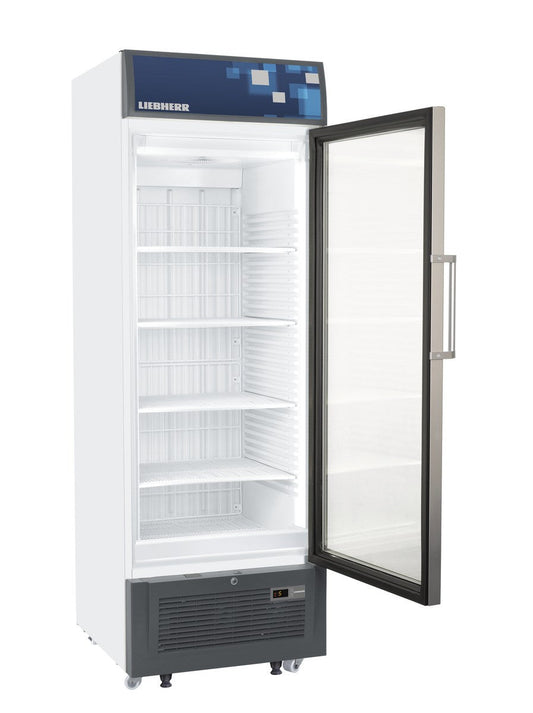 Liebherr BCDV4613 26.44'' White 1 Section Swing Refrigerated Glass Door Merchandiser