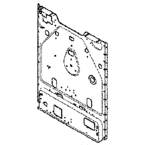 Bosch Part# 00684127 Back Panel (OEM)