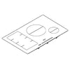 Bosch Part# 00770791 Ceramic Hob Top Glass (OEM)