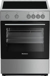 Blomberg 7732187985 24 inch freestanding electric range with easy clean enamel, interior lighting, 3 pane glass door and 2.51 cu. Ft. capacity - Berc24202Ss