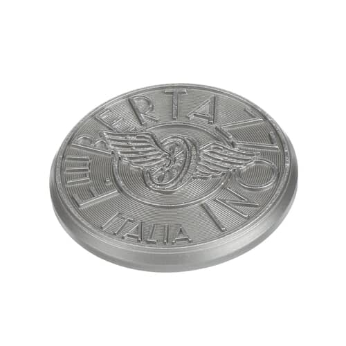 Bertazzoni Range Aluminum Wheel Plate Logo - 307986