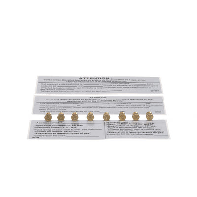 Bertazzoni Part# 9100201 Nozzle Kit - Genuine OEM