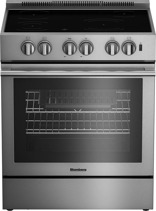 Blomberg 7732188010 30-inch 5.7 cu. ft Electric Range in Stainless - Beru30422Css