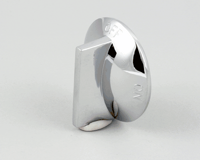 Bakers Pride Knob, Chrome Plated - S1094A