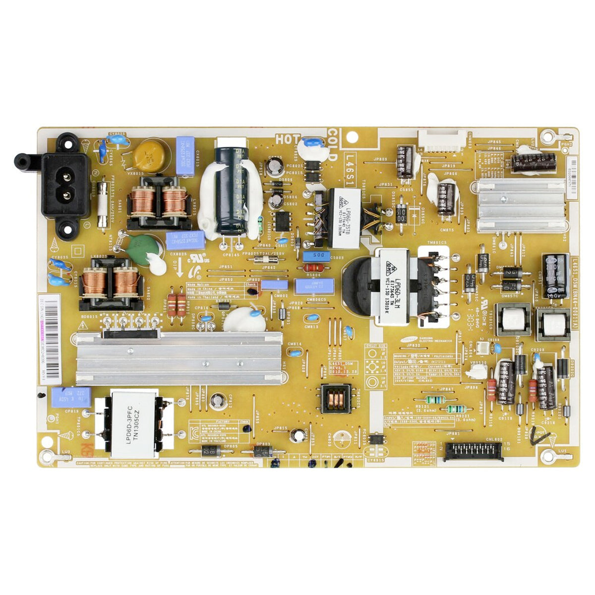Samsung Part# BN44-00611A Power Supply Board - Genuine OEM