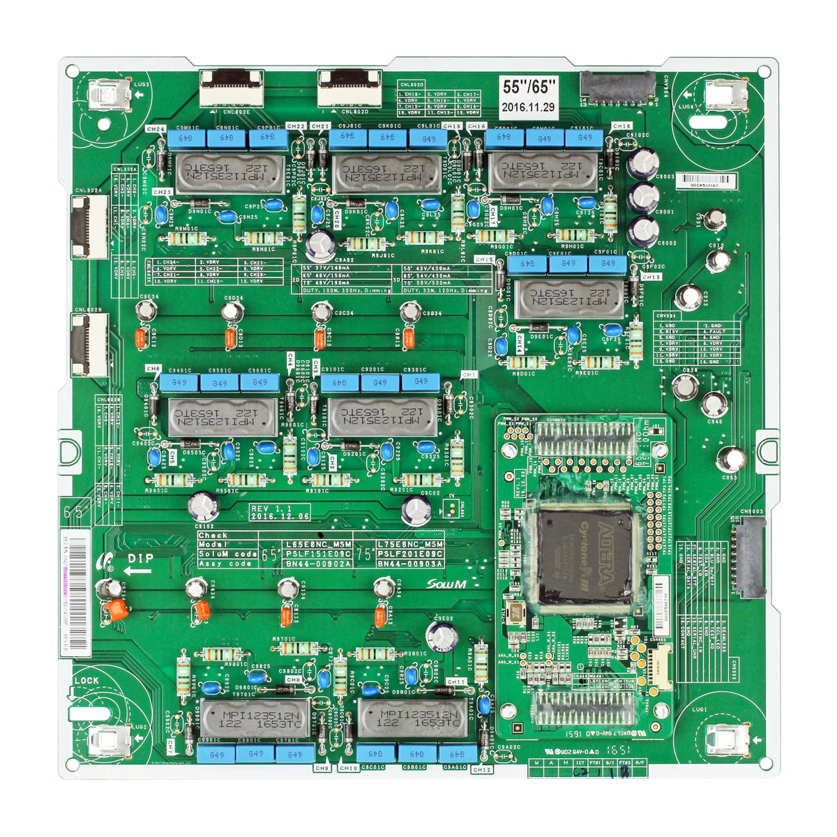 Samsung Part# BN44-00902A Power Control Board - Genuine OEM