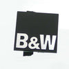BOWER Part# BB10745 Badge Aluminuim (Black) - Genuine OEM